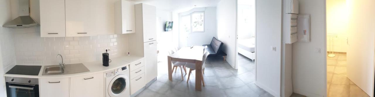 Appartements Renove 2023 Proche Aeroport 5Min, Gare Sncf 2 Min, Tramway Au Pied De L'Immeuble , Parking Possible, Renovated Apartments 2023 Near The Airport 5 Min, Train Station 2 Min, Tram Next To The Building 1 Min, Parking Possible Nice Exterior foto