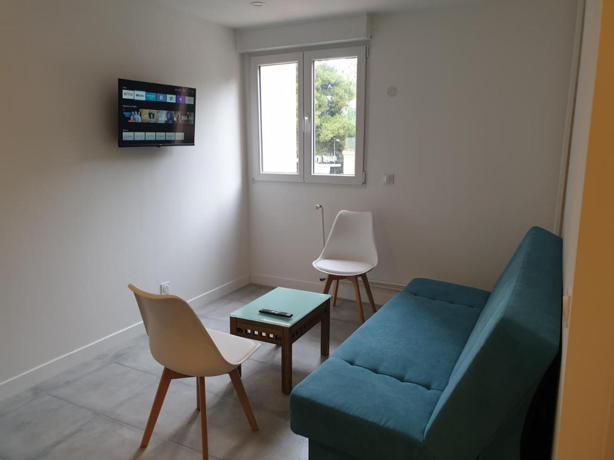 Appartements Renove 2023 Proche Aeroport 5Min, Gare Sncf 2 Min, Tramway Au Pied De L'Immeuble , Parking Possible, Renovated Apartments 2023 Near The Airport 5 Min, Train Station 2 Min, Tram Next To The Building 1 Min, Parking Possible Nice Exterior foto