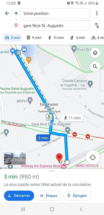 Appartements Renove 2023 Proche Aeroport 5Min, Gare Sncf 2 Min, Tramway Au Pied De L'Immeuble , Parking Possible, Renovated Apartments 2023 Near The Airport 5 Min, Train Station 2 Min, Tram Next To The Building 1 Min, Parking Possible Nice Exterior foto